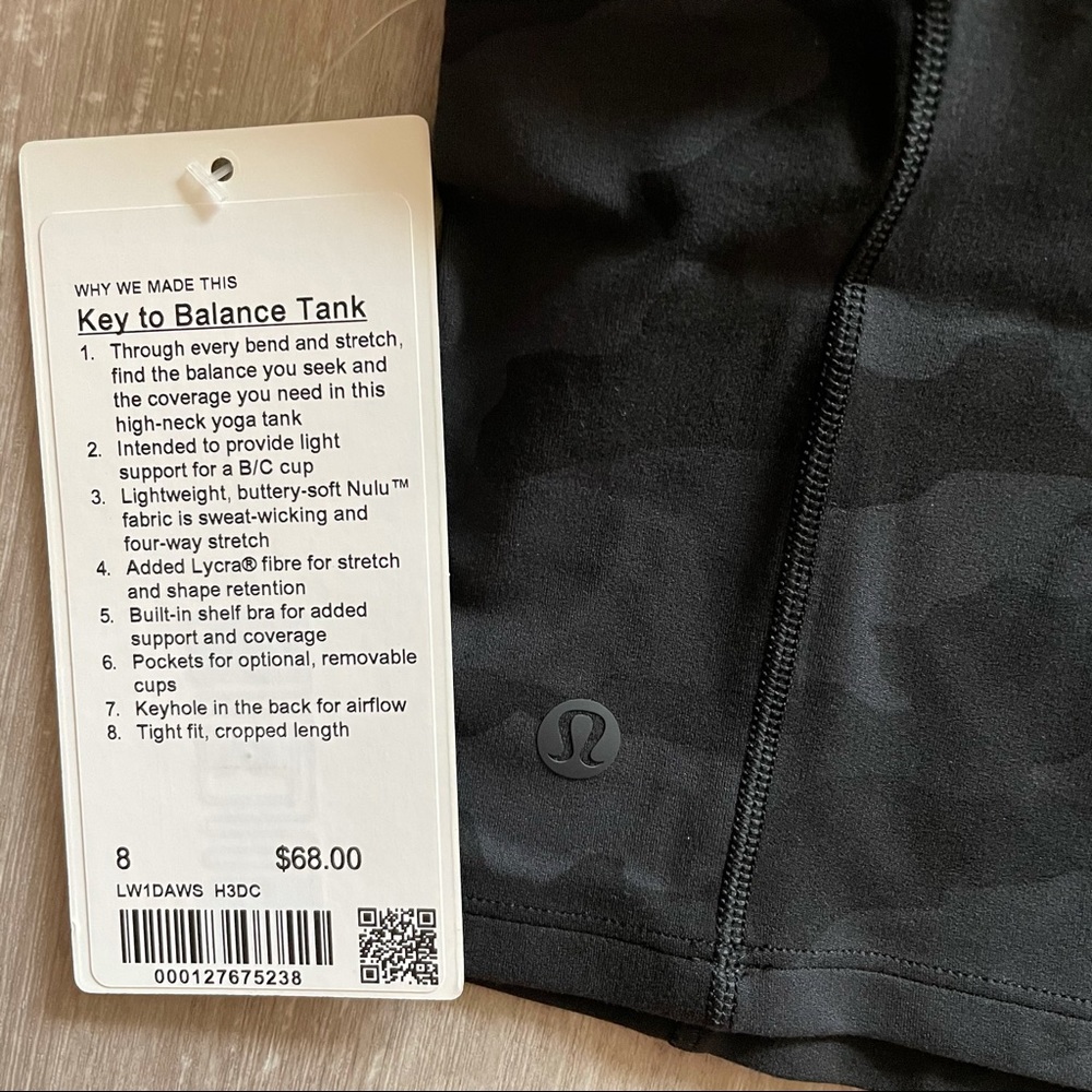 Lululemon Key to Balance Tank - Camo - Picture 4 of 4